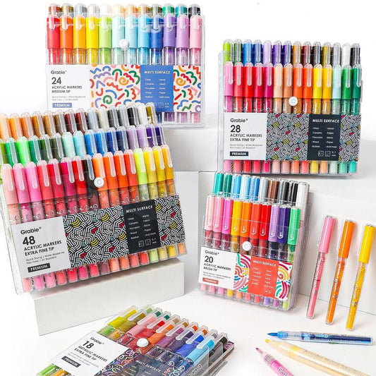 telecontrol™ Acrylic Markers Paint Pens Set