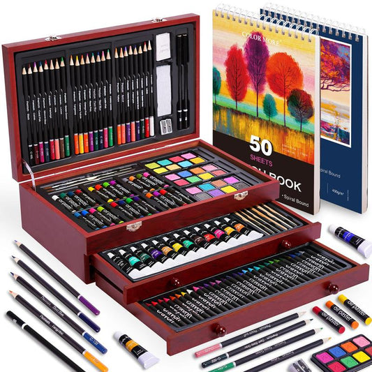 telecontrol™ 175 Piece Deluxe Art Set, Acrylic Paints