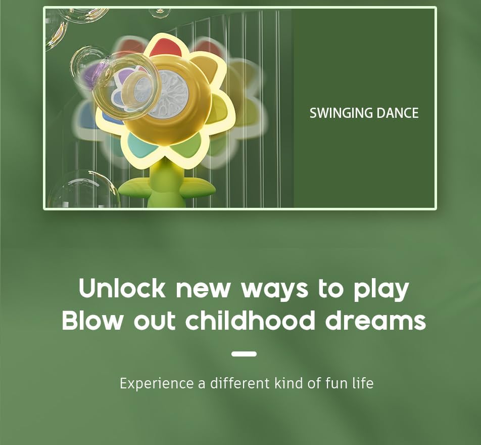 Electric Handheld Bubble Machine(One Click Start), 24cm*9cm*13cm