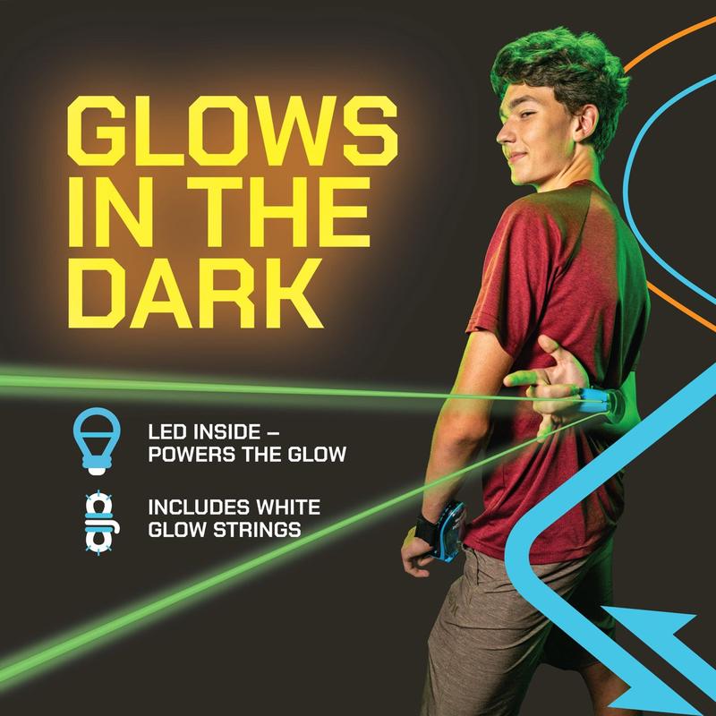 String Launching Webshooter that Glows-In-the-Dark