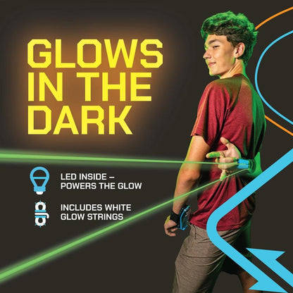 String Launching Webshooter that Glows-In-the-Dark